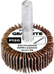 GRAPHITE Ламиниран диск 30 x 15 x 6 mm, P120 58T404 (58T404)