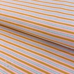  Jersey LUREX Stripes ochre silver