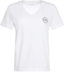 Calvin Klein T-Shirt Ss Vneck Graphic LV047F821G YAF bright white (LV047F821G YAF bright white)