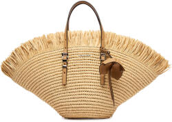 Michael Kors Geantă Isa Sm Fan Tote 30S6S9FT1W 202 nat/peanut (30S6S9FT1W 202 nat/peanut)