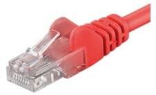 PremiumCord Patchcord UTP RJ45-RJ45 Cat. 6, 10m, rosu, "UTP-6-10-R (UTP-6-10-R)