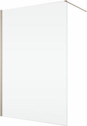 RONAL Paravan dus sticla walk-in 80x200 cm, champagne metal, sticla 8 mm, Ronal Easy (D400802207)