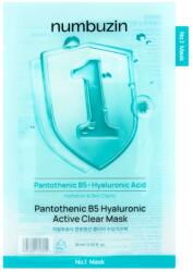 NUMBUZIN - No. 1 Pantothenic B5 Hyaluronic Active Clear Mask, 26ml, 1 piece Masca de fata