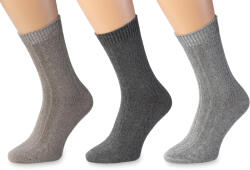 Wooline Set de șosete tradiționale pentru femei 3 în 1, model împletit 3 Velikost ponožek: EUR 35-38