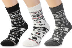 Wooline Șosete 3 în 1 NATURAL Wooline Wool 2, bărbați Velikost ponožek: EUR 40-43