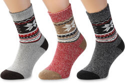 Wooline Șosete 3 în 1 NATURAL Wooline Wool 8, femei Velikost ponožek: EUR 35-38