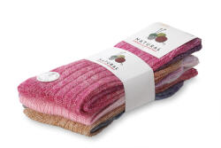 Wooline Șosete 3 în 1 Natural comfort, pentru femei Mărime șosete: EUR 39-42