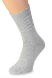 Wooline Șosete de sănătate 2 în 1 Merino Lână Naturală 6 femei, gri Velikost ponožek: EUR 35-38