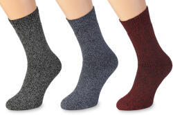 Wooline Șosete 3 în 1 MERINO NATURAL WOOL 3, femei Velikost ponožek: EUR 39-42