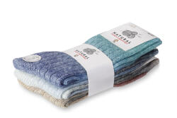 Wooline Șosete 3 în 1 Natural comfort, pentru bărbați Mărime șosete: EUR 44-47