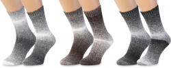 Wooline Șosete 3 în 1 Natural comfort, moi, bărbați 2 Velikost ponožek: EUR 44-47
