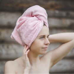 Wooline Turban pentru păr, roz