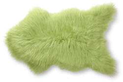 Wooline Piele de oaie islandeză, verde lime, 95 x 75 cm Covor
