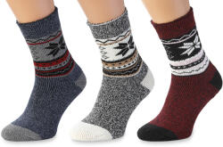 Wooline Șosete 3 în 1 NATURAL Wooline Wool 7, femei Velikost ponožek: EUR 35-38