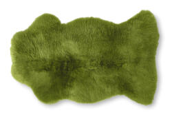 Wooline Piele de oaie, verde mazăre, 110 x 60 cm Covor