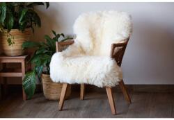 Wooline Piele de oaie, crem albă, MAXI, 120 x 65 cm Covor