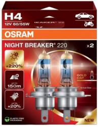 OSRAM H4 OSRAM Night Breaker Laser +220% BOX 2ks