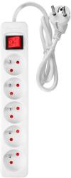 NEO TOOLS Prelungitor 1.5m, 3x1.5mm2, 5G, alb, ON/OFF NEO TOOLS 90-177 HardWork ToolsRange (90-177)