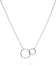 Gold necklaces AU85085 - 14 karátos arany nyaklánc kör medállal Hossz: 42+3 cm (AU85085)