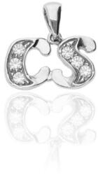 Gold letter pendants 14 K arany Cs Betű medál - AU-XF4-CS-150 (AU-XF4-CS-150)