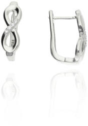 Fine Silver AG124528 - Ezüst francia záras női fülbevaló pár (AG124528)