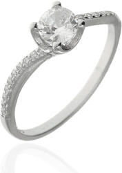 Fine Silver AG122602 - Ezüst női gyűrű Méret: 56 (AG122602)