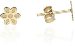 Gold earrings for ladies AU86348 - 14 karátos arany női beszúrós fülbevaló (AU86348)