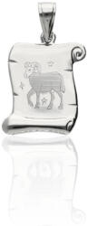 Fine Silver 925-ös ezüst kos horoszkóp medál - AG1-1-3-01-140 (AG1-1-3-01-140)