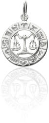 Fine Silver 925-ös ezüst mérleg horoszkóp medál - AG1-1-2-07-170 (AG1-1-2-07-170)