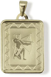 Gold horoscope pendants 14 karátos arany nyilas horoszkóp medál - AU1-1-5-09-90 (AU1-1-5-09-90)