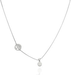 Fine Silver AG123416 - Ezüst nyaklánc medállal Hossz: 42 - 45 cm (AG123416)