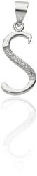 Fine Silver Ezüst S Betű medál - AG-XS3-S180 (AG-XS3-S180)