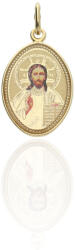 Gold pendants AU84317 - 14 karátos arany szentképes medál 20 mm magas (AU84317)