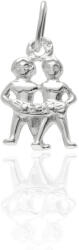 Fine Silver 925-ös ezüst ikrek horoszkóp medál - AG1-1-4-03-100 (AG1-1-4-03-100)