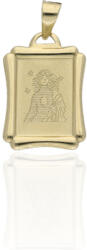 Gold horoscope pendants 14 karátos arany szűz horoszkóp medál - AU1-1-6-06-80 (AU1-1-6-06-80)