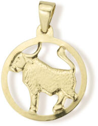 Gold horoscope pendants 14 karátos arany bika horoszkóp medál - AU1-1-2-02-60 (AU1-1-2-02-60)