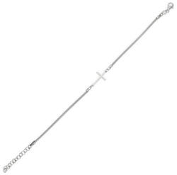 Fine Silver AG123573 - Ezüst karlánc Hossz: 16 -19 cm (AG123573)