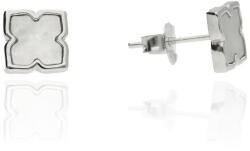 Fine Silver AG122729 - Ezüst beszúrós fülbevaló stekkerzárral (AG122729)