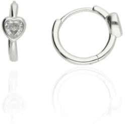 Fine Silver AG124524 - Ezüst beakasztós női fülbevaló pár (AG124524)