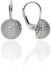 Gold earrings for ladies AU62306 - 14 karátos arany női fülbevaló hagyományos zárral (AU62306)