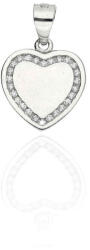 Fine Silver AG124677 - Ezüst szív medál (AG124677)