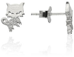 Fine Silver AG120768 - Ezüst beszúrós fülbevaló (AG120768)