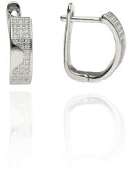 Fine Silver AG123543 - Ezüst francia záras női fülbevaló pár (AG123543)