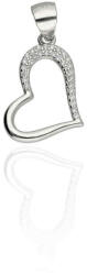 Fine Silver AG124679 - Ezüst szív medál (AG124679)