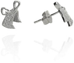Fine Silver AG122087 - Ezüst beszúrós fülbevaló (AG122087)