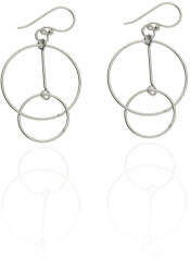 Fine Silver AG124070 - Ezüst beakasztós női fülbevaló pár (AG124070)