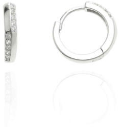 Fine Silver AG124518 - Ezüst beakasztós női fülbevaló pár (AG124518)