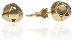 Gold earrings for ladies AU61737 - 14 karátos arany női beszúrós fülbevaló (AU61737)