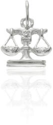 Fine Silver 925-ös ezüst mérleg horoszkóp medál - AG1-1-4-07-100 (AG1-1-4-07-100)
