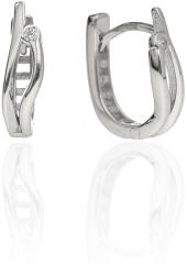 Fine Silver AG122914 - Ezüst bepattintós női fülbevaló pár (AG122914)
